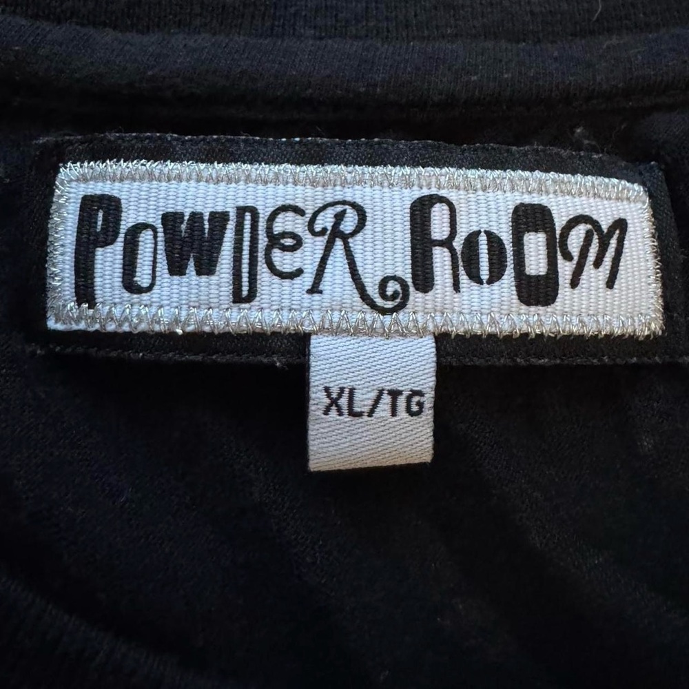 Powder Room Y2K Sheer Design Tee - Picture 2 of 2